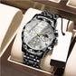 🔥Montre à quartz étanche pour homme💼Design élégant, mouvement précis & bracelet en acier inoxydable⌚