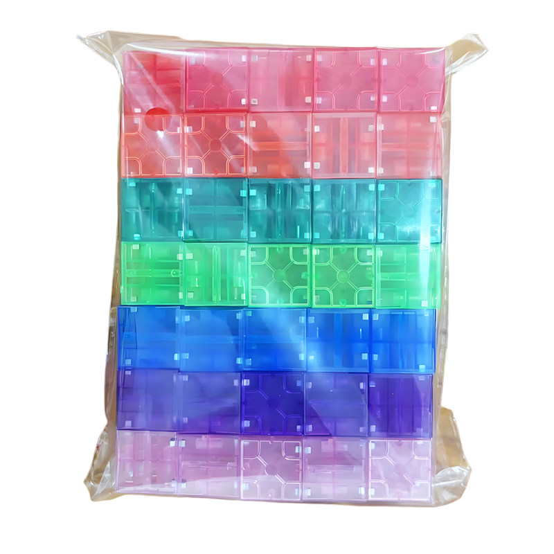 🧩50% DE RÉDUCTION🧲Jeu de Construction Magnétique 60+ Pièces – Aimants Puissants, 6 Faces, Sac de Rangement, Couleurs Vives, Idéal 7-14 ans, STEM🎁