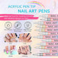 🎁Kit de 12 Stylos Professionnels pour Nail Art