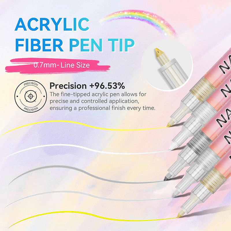 🎁Kit de 12 Stylos Professionnels pour Nail Art