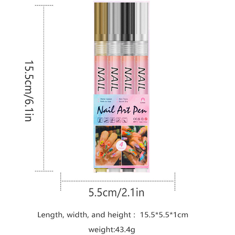 🎁Kit de 12 Stylos Professionnels pour Nail Art