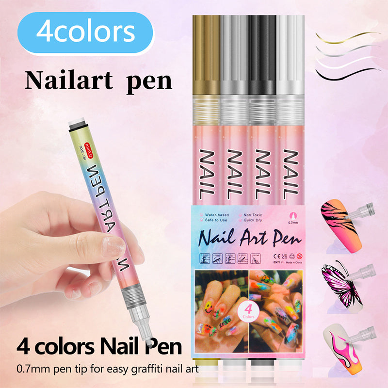 🎁Kit de 12 Stylos Professionnels pour Nail Art