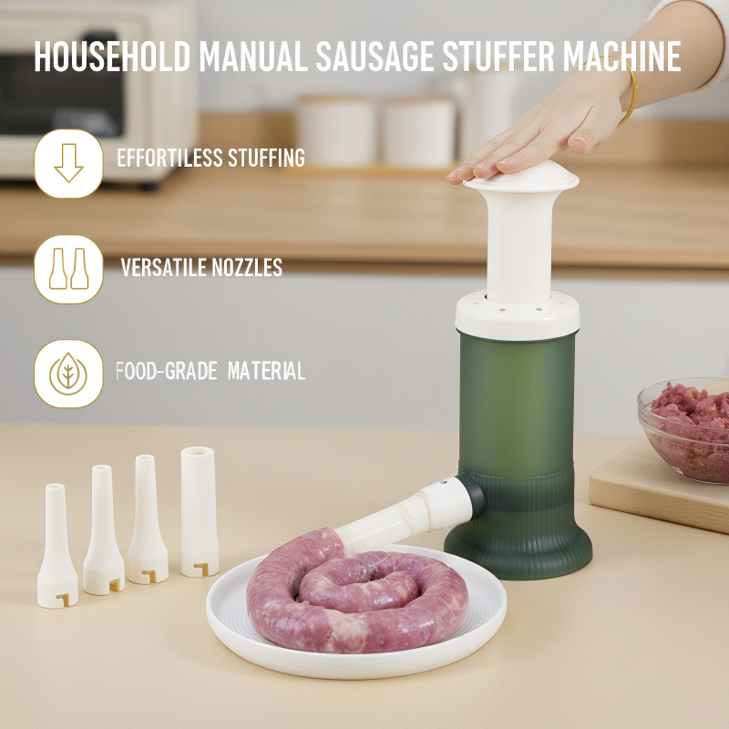 🎅Machine à embosser les saucisses manuelle pour usage domestique