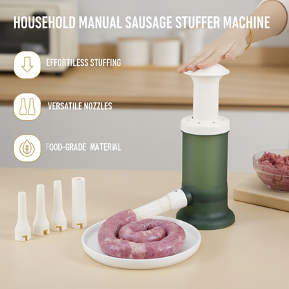 🎅Machine à embosser les saucisses manuelle pour usage domestique