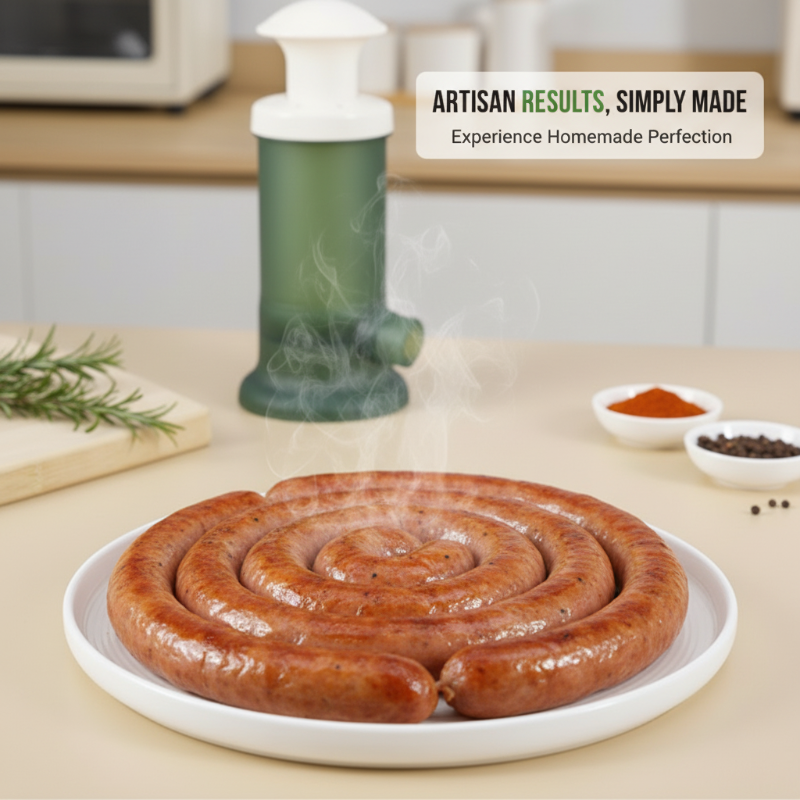🎅Machine à embosser les saucisses manuelle pour usage domestique
