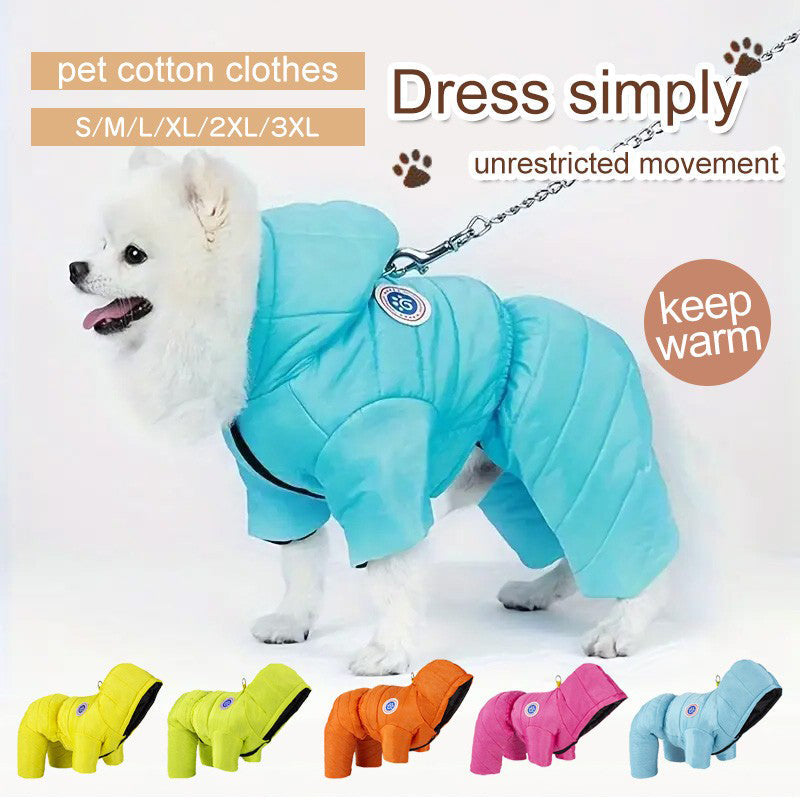 🐶Combinaison hiver pour chien🎄Polaire douce, coupe-vent & fermeture éclair🧥