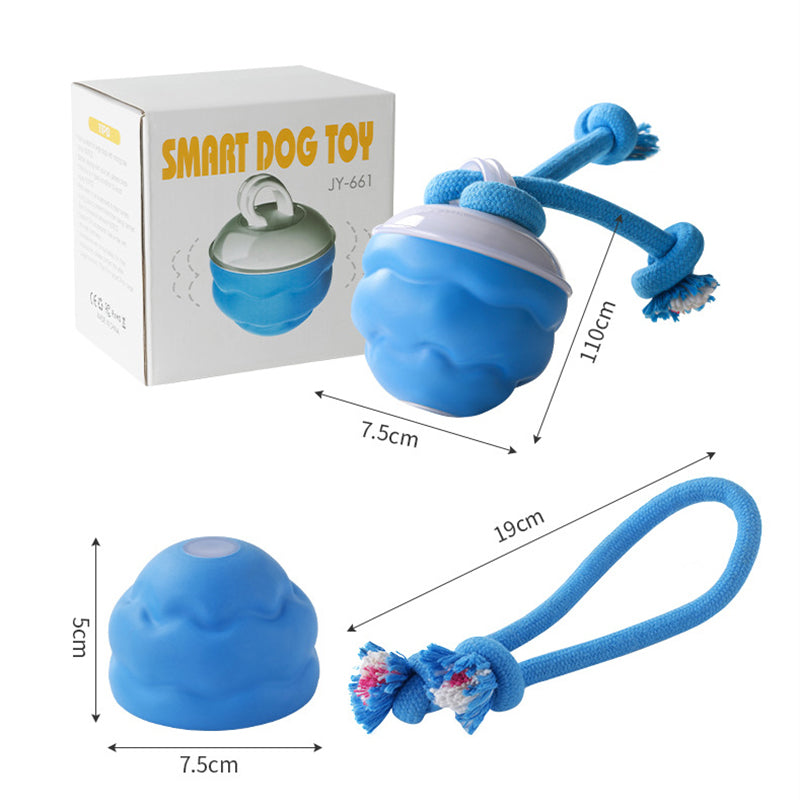 Balle interactive électronique apaisante pour animaux de compagni