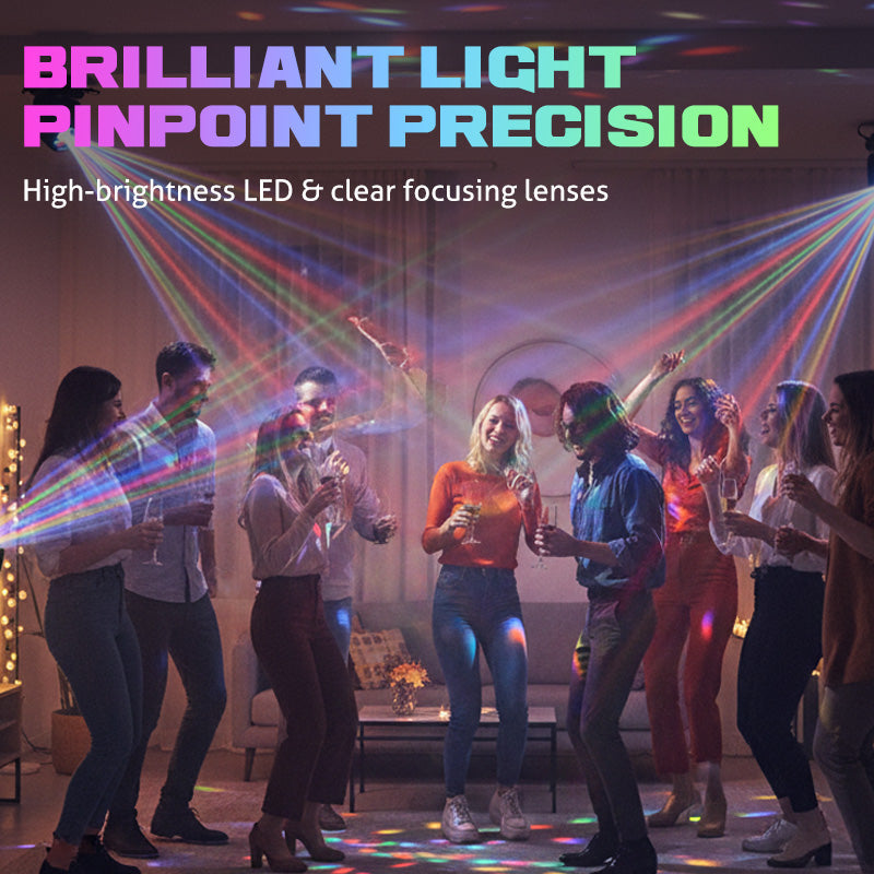 🔈50 % de réduction✨Offre limitée dans le temps⏰Éclairage d'ambiance LED multi-faisceaux