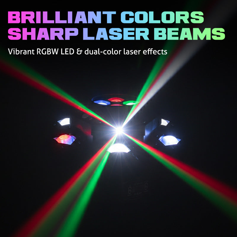 🔈50 % de réduction✨Offre limitée dans le temps⏰Éclairage d'ambiance LED multi-faisceaux