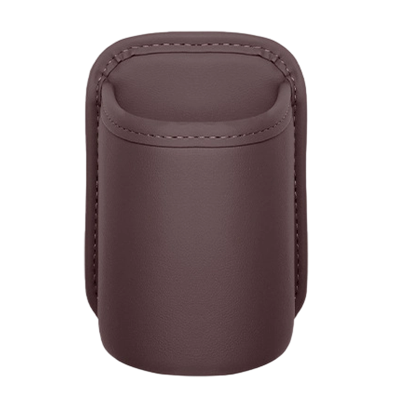 🔥-50% ! 🚗Porte‑gobelet universel en cuir PU pour voiture, fixation sûre, pour bouteilles & téléphones ☕✨