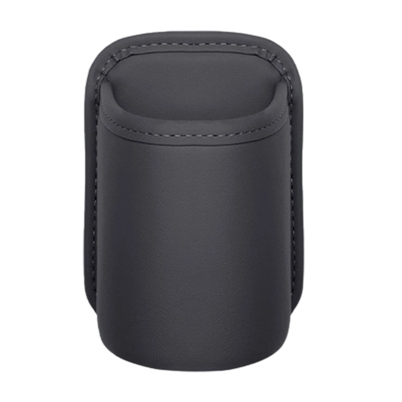 🔥-50% ! 🚗Porte‑gobelet universel en cuir PU pour voiture, fixation sûre, pour bouteilles & téléphones ☕✨