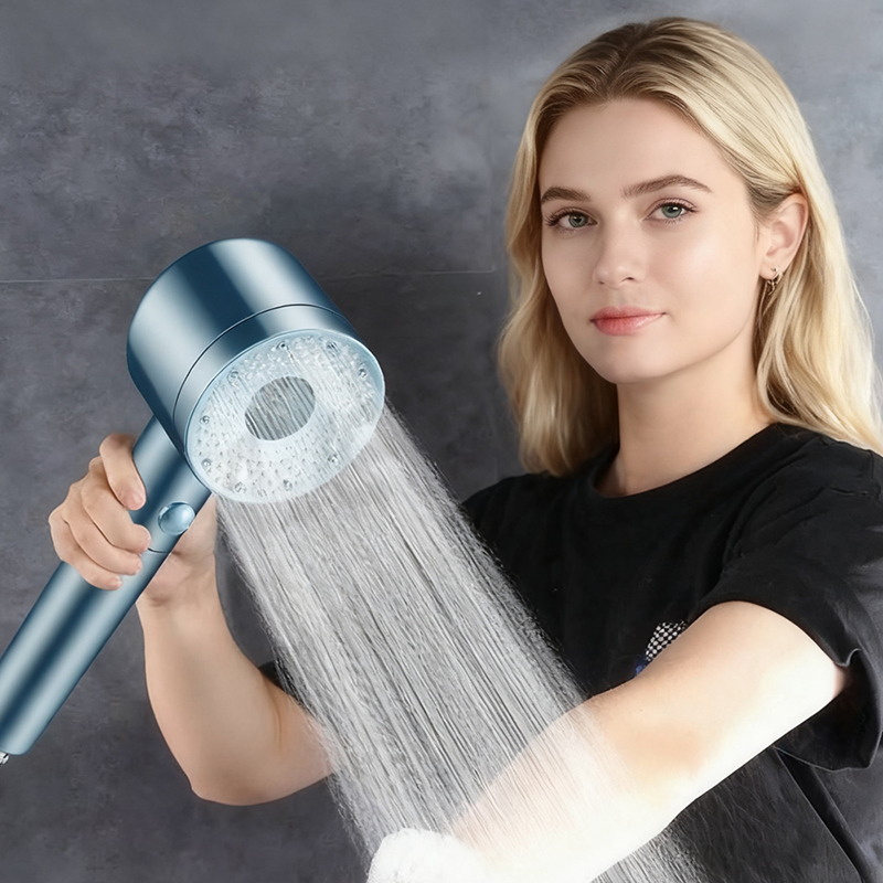 🚿Pommeau de douche filtré à 5 modes – Massage de type spa et eau filtrée douce pour la peau, pour des cheveux plus sains et une peau plus douce