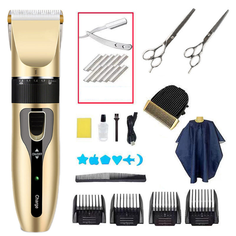 🔥Tondeuse à Cheveux Professionnelle Homme💈Puissante, Rechargeable & Précision Barbier pour une Coupe Parfaite 🪒⚡