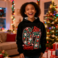 📢📢50% de réduction !!!🎅👕Sweats à capuche graphique de Noël « 67 » pour enfants