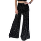 💖DERNIER JOUR DE SOLDES 50 % DE RÉDUCTION💃Pantalon large à paillettes pour femme