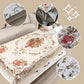 Nappe Imperméable et Oléofuge à Motif Floral - Protection de Table Multifonctionnelle