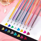 Set de Stylos Gel Pailletés Biodégradables - 8/12/18 Couleurs