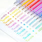 Set de Stylos Gel Pailletés Biodégradables - 8/12/18 Couleurs