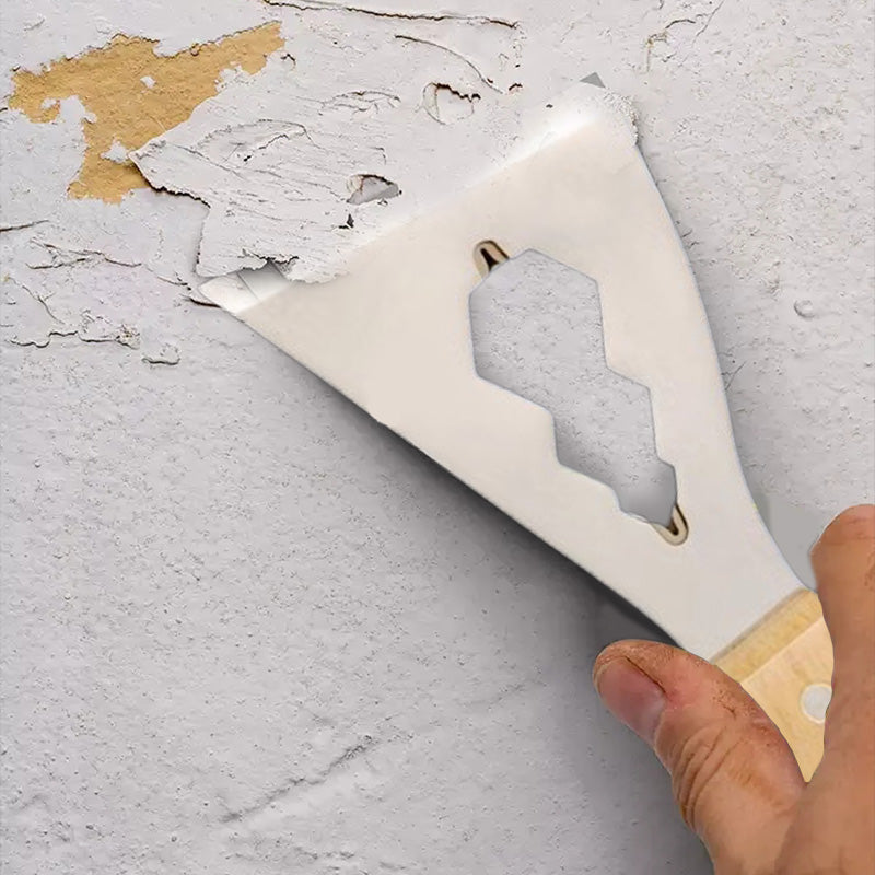 Couteau à maquette multifonction avec poignée en bois