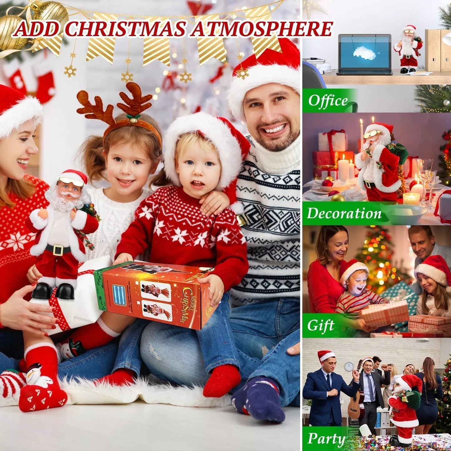 🌟Spécial Noël 50% de réduction🎄Musique électronique de danse Père Noël🎅