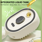 📢📢50 % de réduction⏰Brosse Électrique Cheveux – Spray Hydratant, Massage & Lissant Instantané✨📦