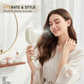 📢📢50 % de réduction⏰Brosse Électrique Cheveux – Spray Hydratant, Massage & Lissant Instantané✨📦