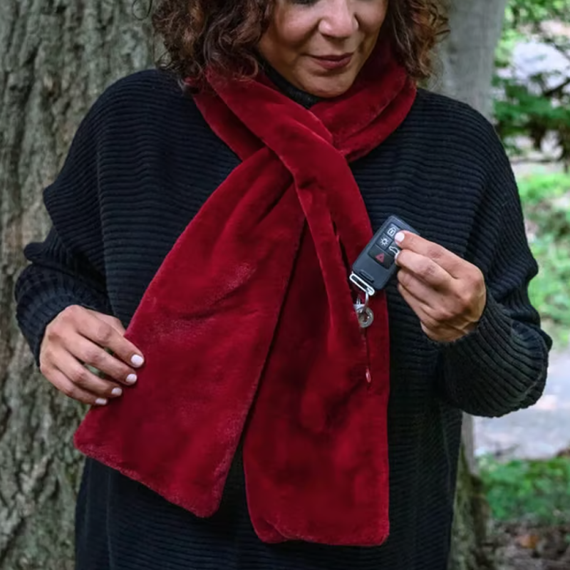 🎅🎁Écharpe douillette avec poche cachée🧣❤️‍🔥