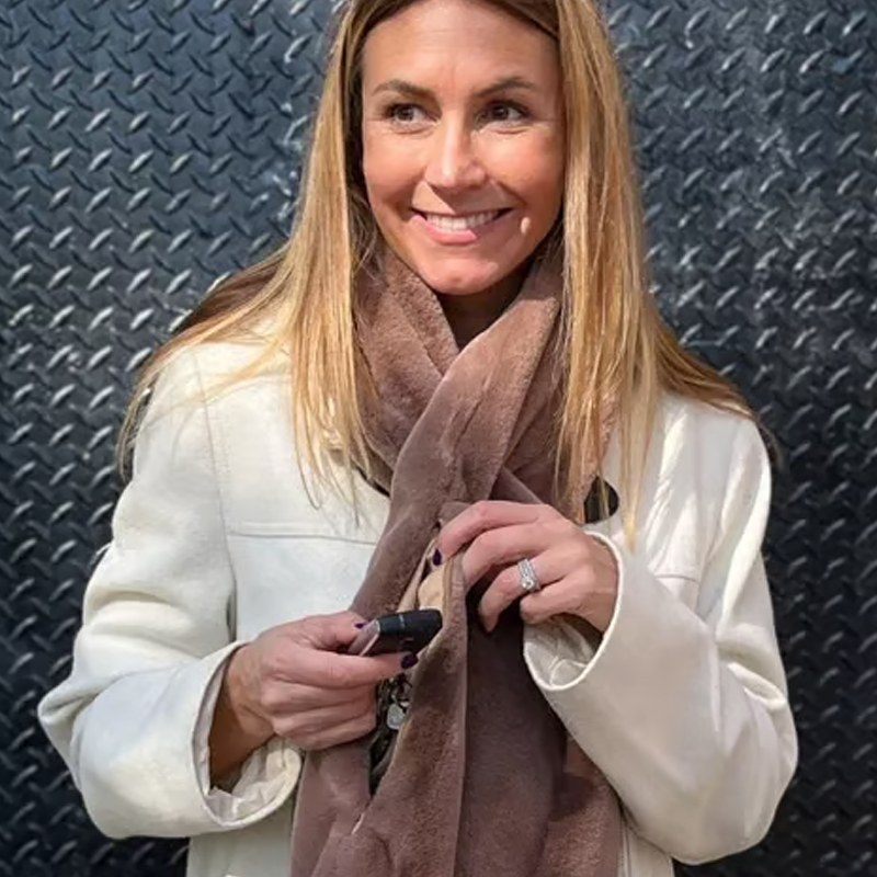 🎅🎁Écharpe douillette avec poche cachée🧣❤️‍🔥