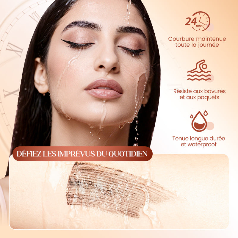 🎁Achetez 1 obtenez 1 GRATUIT✨Mascara Fibre Waterproof – Longueur, courbure & volume intense sans paquets🌟