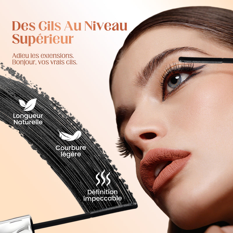 🎁Achetez 1 obtenez 1 GRATUIT✨Mascara Fibre Waterproof – Longueur, courbure & volume intense sans paquets🌟