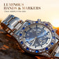 🎄Montre chronographe lumineuse à six aiguilles pour homme