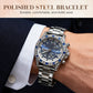 🎄Montre chronographe lumineuse à six aiguilles pour homme