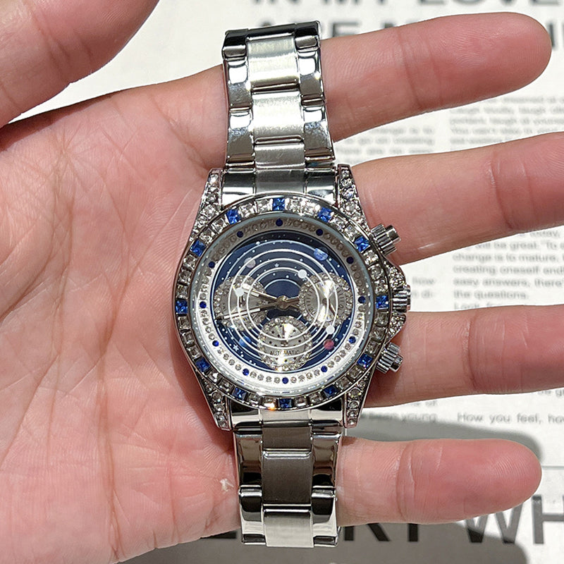 🎄Montre chronographe lumineuse à six aiguilles pour homme
