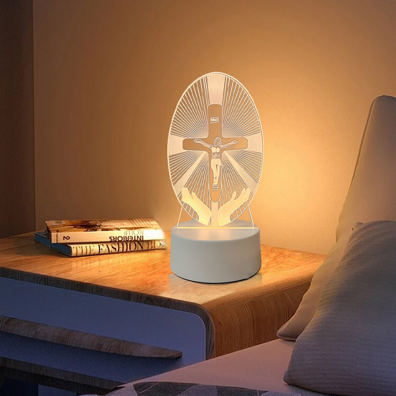 ✝️Lampe de prière vierge