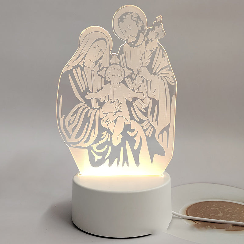 ✝️Lampe de prière vierge