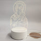 ✝️Lampe de prière vierge
