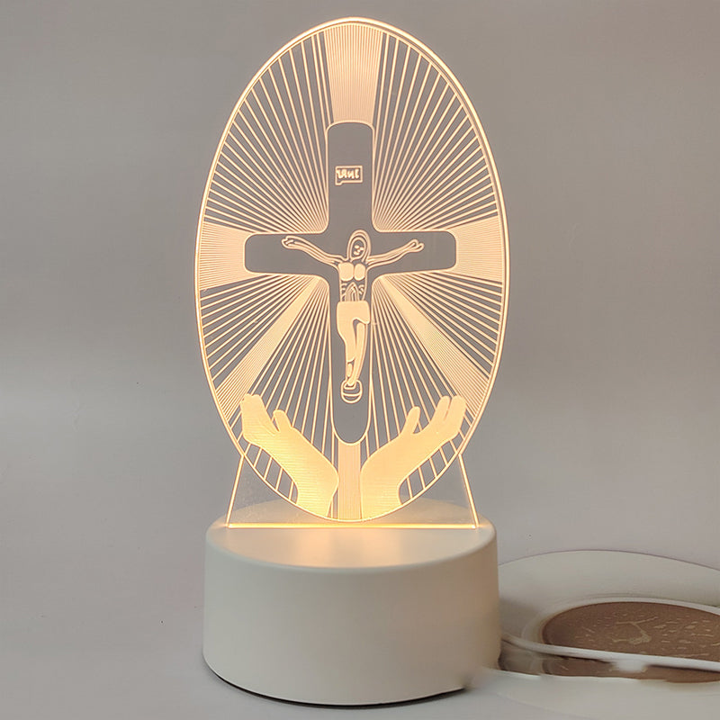 ✝️Lampe de prière vierge
