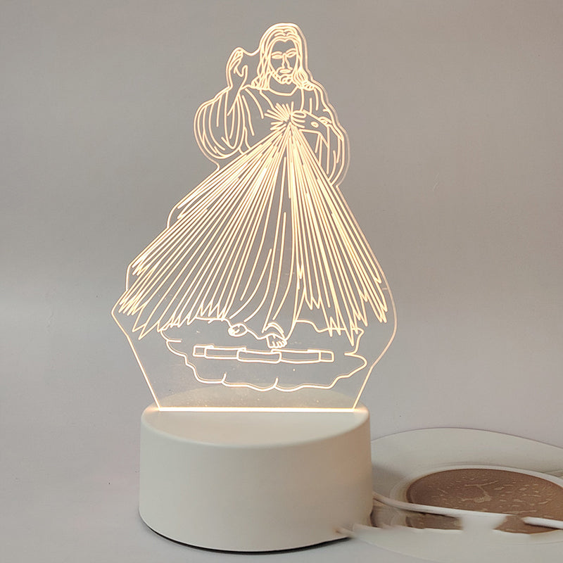 ✝️Lampe de prière vierge