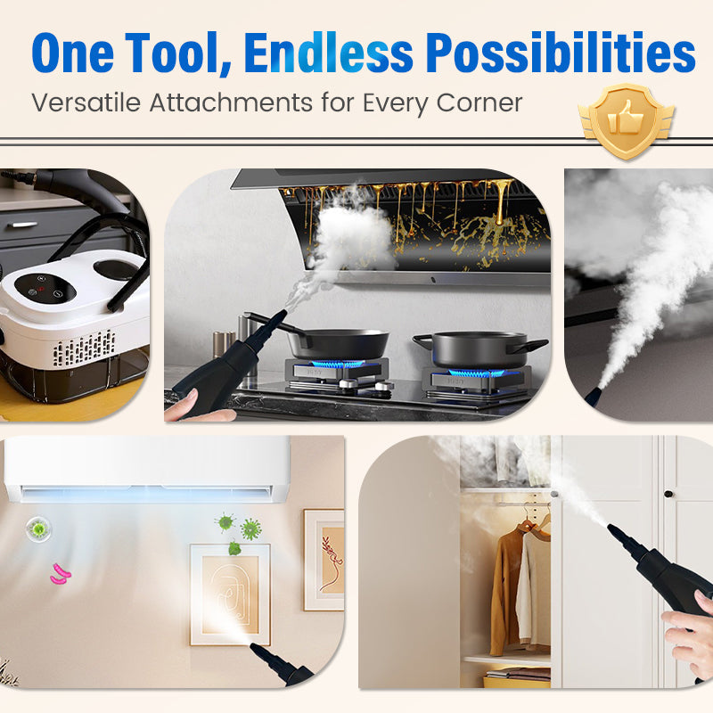🔥Hot Sale🔥Nettoyeur vapeur multifonctionnel haute température pour la maison✈️ livraison gratuite