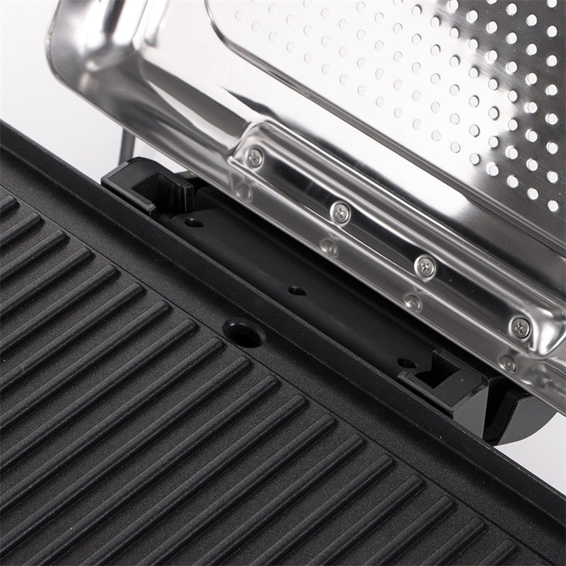🔥 50% DE RÉDUCTION MAINTENANT ! 🍖 Barbecue d'Intérieur Sans Fumée – Cuisson Saine, Design Compact & Nettoyage Facile ⚡