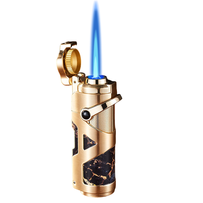 Briquet à cigares portable coupe-vent et multifonctionnel