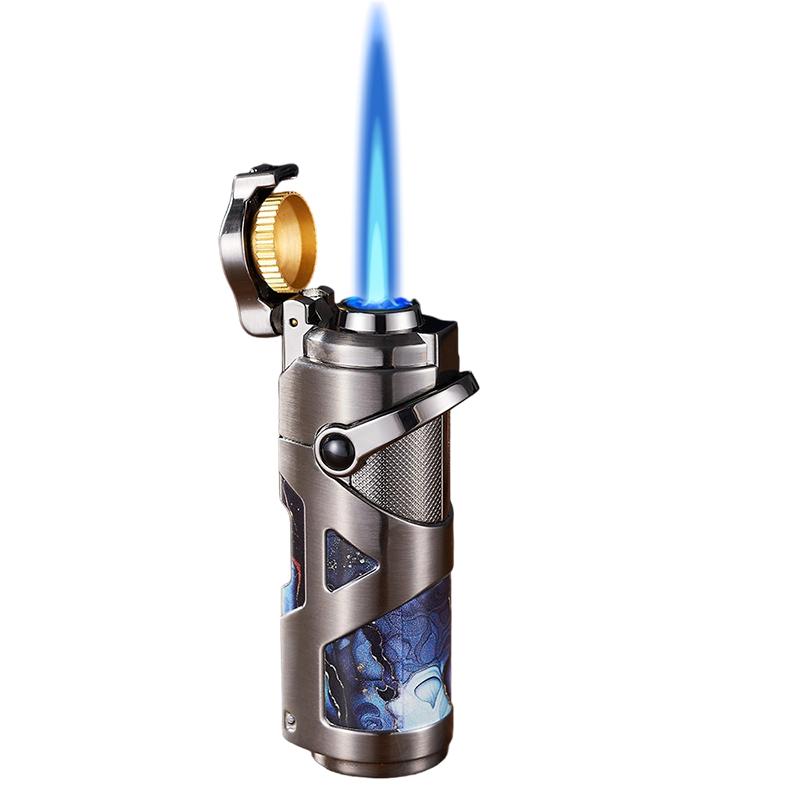 Briquet à cigares portable coupe-vent et multifonctionnel