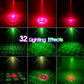 Lampe laser RGB rechargeable et portable pour soirées