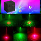 Lampe laser RGB rechargeable et portable pour soirées