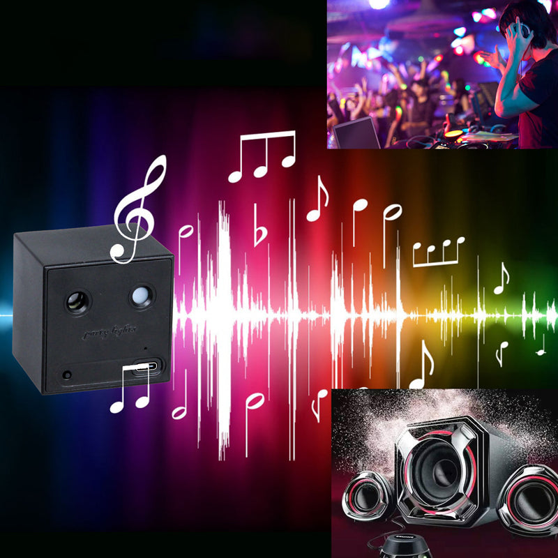 Lampe laser RGB rechargeable et portable pour soirées