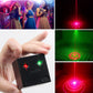 Lampe laser RGB rechargeable et portable pour soirées