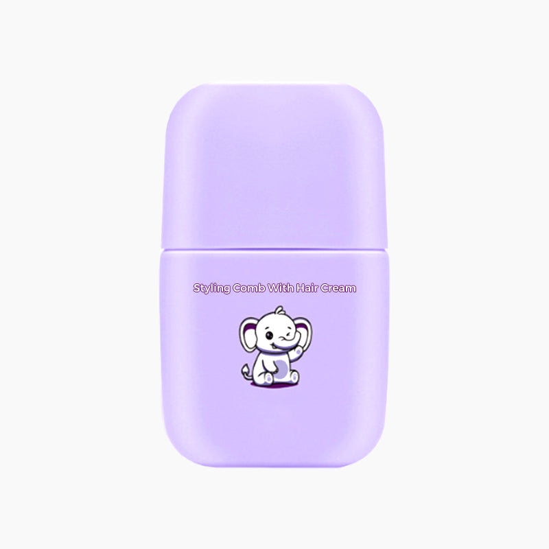 📢📢50 %  DE RÉDUCTION !! ⏰Peigne coiffant avec crème capillaire🦋Votre routine, en ordre✨