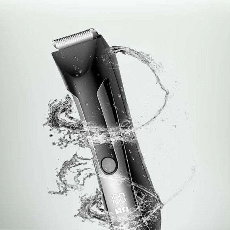 🪒 Rasoir Professionnel Corps & Intimité Homme – Lame en R & IPX7 – 600 mAh, 120 min for Toilettage