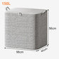 Boîte de Rangement Extra-Large avec Couvercle - Polyvalente pour Vêtements, Couvertures et Literie