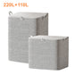 Boîte de Rangement Extra-Large avec Couvercle - Polyvalente pour Vêtements, Couvertures et Literie